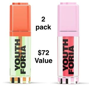 New Youthforia BYO Blush 2-Pack, Color-Changing Blush Oil & Non-Color changing